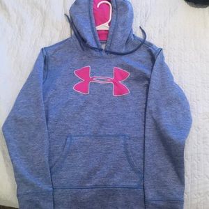 Blue-Pink UNDERARMOUR SWEATSHIRT